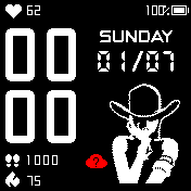 华米跃我Amazfit Bip手表表盘
