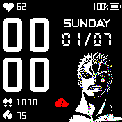 华米跃我Amazfit Bip手表表盘