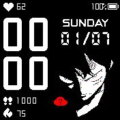 华米跃我Amazfit Bip手表表盘