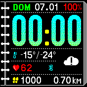 华米跃我Amazfit Bip手表表盘