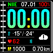 华米跃我Amazfit Bip手表表盘