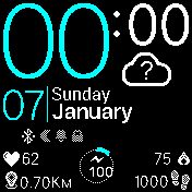 华米跃我Amazfit Bip手表表盘