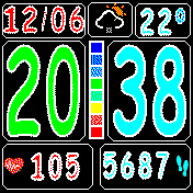 华米跃我Amazfit Bip手表表盘