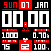 华米跃我Amazfit Bip手表表盘