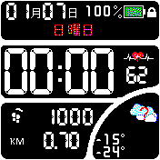 华米跃我Amazfit Bip手表表盘