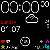 华米跃我Amazfit Bip手表表盘