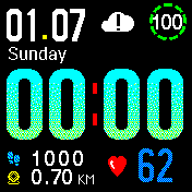 华米跃我Amazfit Bip手表表盘