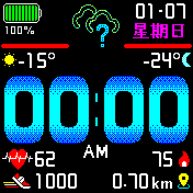 华米跃我Amazfit Bip手表表盘