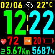 华米跃我Amazfit Bip手表表盘
