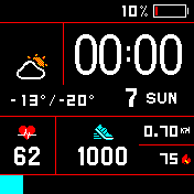 华米跃我Amazfit Bip手表表盘