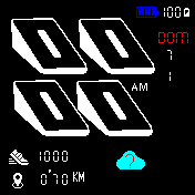 华米跃我Amazfit Bip手表表盘