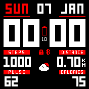 华米跃我Amazfit Bip手表表盘