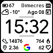 华米跃我Amazfit Bip手表表盘