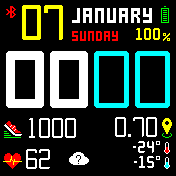 华米跃我Amazfit Bip手表表盘