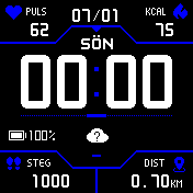 华米跃我Amazfit Bip手表表盘