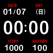华米跃我Amazfit Bip手表表盘