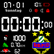 华米跃我Amazfit Bip手表表盘