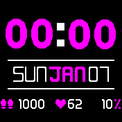 华米跃我Amazfit Bip手表表盘