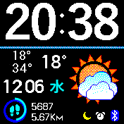 华米跃我Amazfit Bip手表表盘