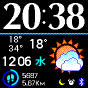 华米跃我Amazfit Bip手表表盘