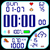 华米跃我Amazfit Bip手表表盘