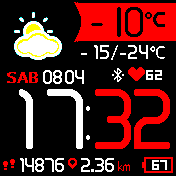 华米跃我Amazfit Bip手表表盘