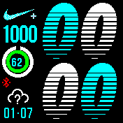 华米跃我Amazfit Bip手表表盘