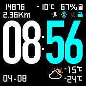 华米跃我Amazfit Bip手表表盘