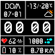华米跃我Amazfit Bip手表表盘
