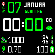 华米跃我Amazfit Bip手表表盘