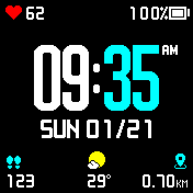 华米跃我Amazfit Bip手表表盘