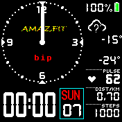 华米跃我Amazfit Bip手表表盘