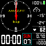 华米跃我Amazfit Bip手表表盘