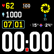 华米跃我Amazfit Bip手表表盘