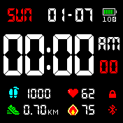 华米跃我Amazfit Bip手表表盘