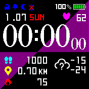华米跃我Amazfit Bip手表表盘