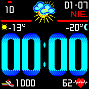 华米跃我Amazfit Bip手表表盘
