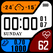 华米跃我Amazfit Bip手表表盘