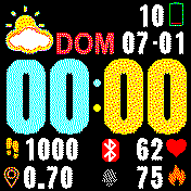 华米跃我Amazfit Bip手表表盘