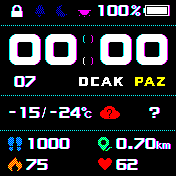 华米跃我Amazfit Bip手表表盘