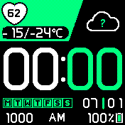 华米跃我Amazfit Bip手表表盘