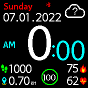 华米跃我Amazfit Bip手表表盘