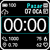 华米跃我Amazfit Bip手表表盘
