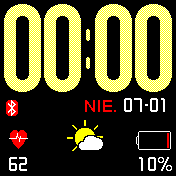 华米跃我Amazfit Bip手表表盘