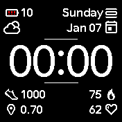 华米跃我Amazfit Bip手表表盘