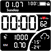 华米跃我Amazfit Bip手表表盘