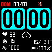 华米跃我Amazfit Bip手表表盘