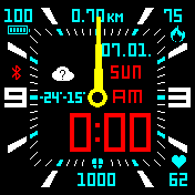 华米跃我Amazfit Bip手表表盘