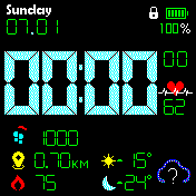华米跃我Amazfit Bip手表表盘