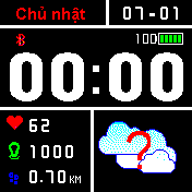 华米跃我Amazfit Bip手表表盘